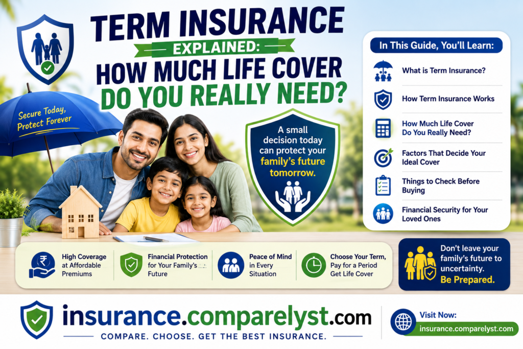 Term Insurance Explained: How Much Life Cover Do You Really Need?